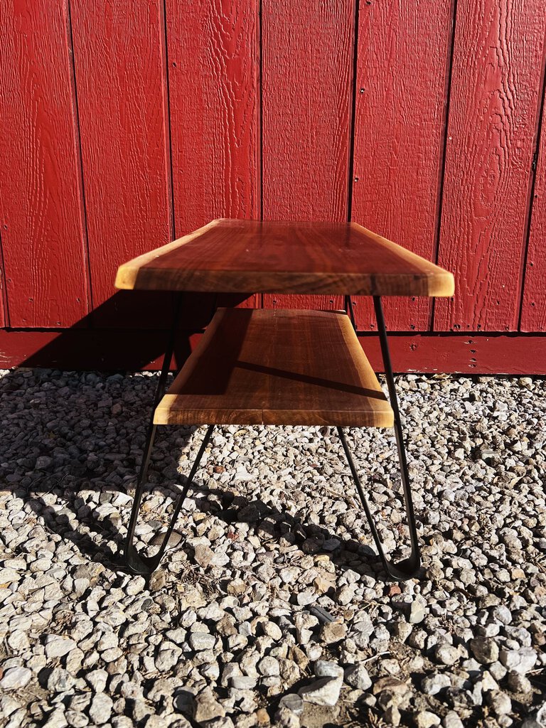 Walnut Live Edge Bench