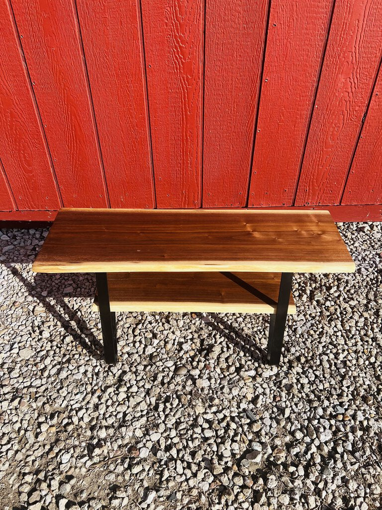 Walnut Live Edge Bench