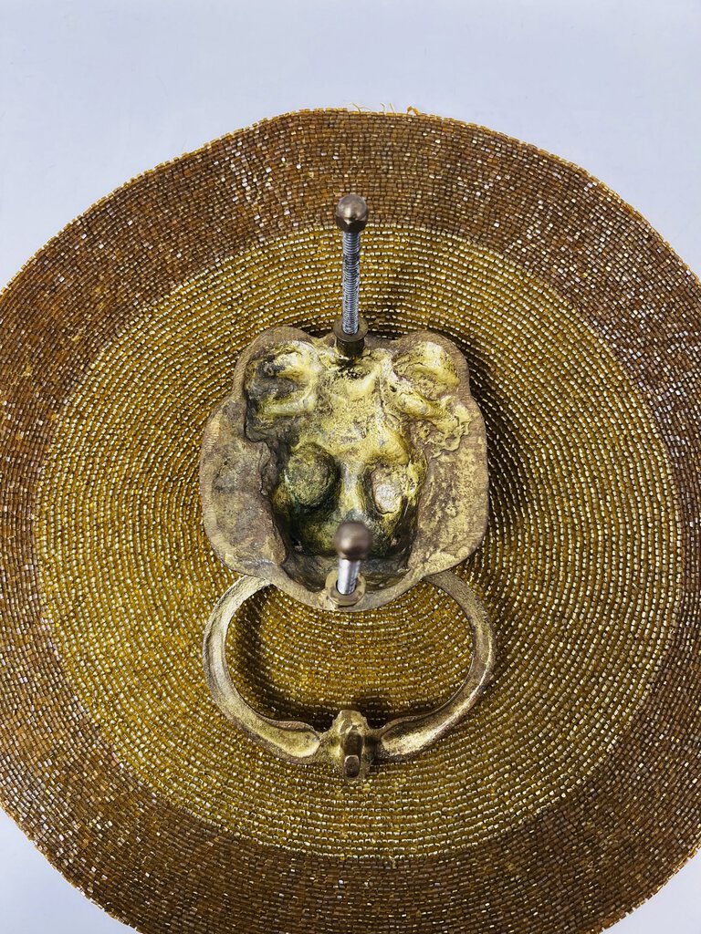 Brass Lion Head Knocker