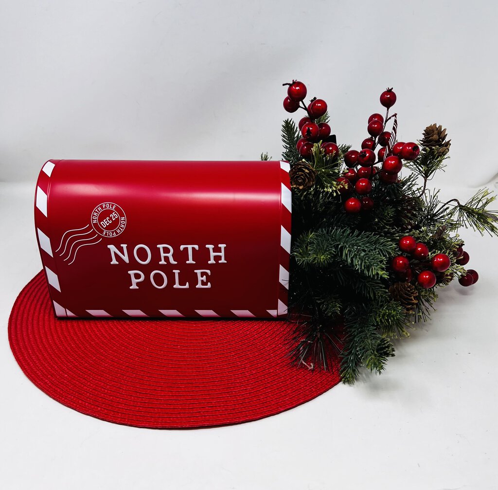 North Pole Mail Box Floral