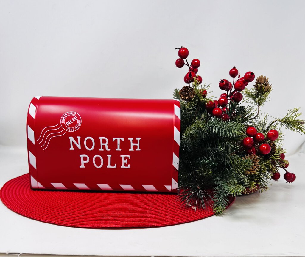 North Pole Mail Box Floral