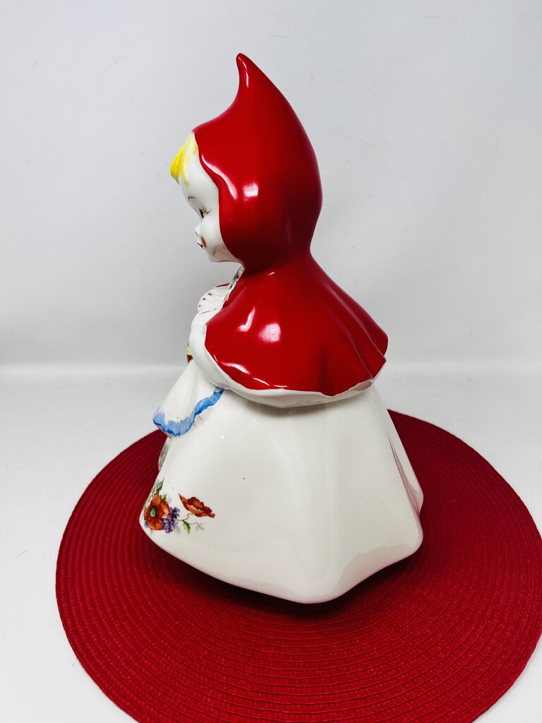 VTG Little Red Riding Hood Cookie Jar