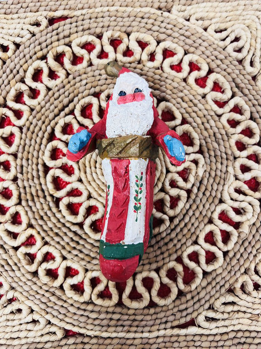 House of Hatten Ornament Santa Stocking