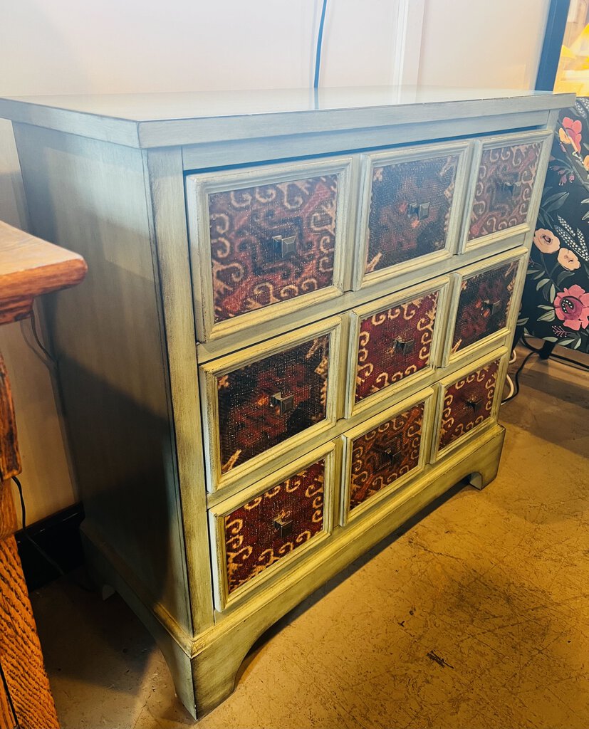 Blue Cabinet W/ Drawers