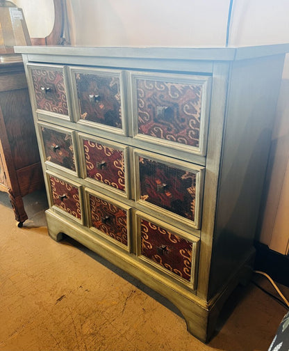 Blue Cabinet W/ Drawers