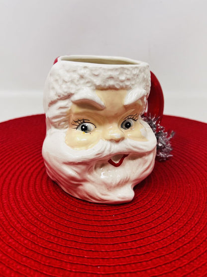 Vintage Japan Santa Mug