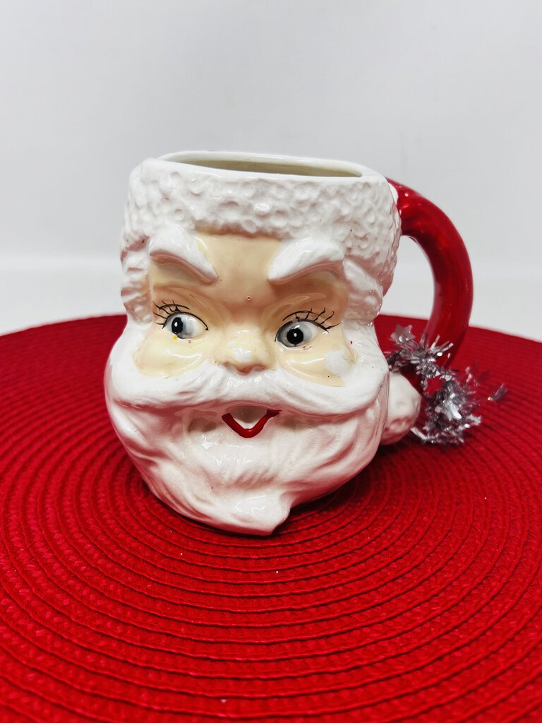 Vintage Japan Santa Mug