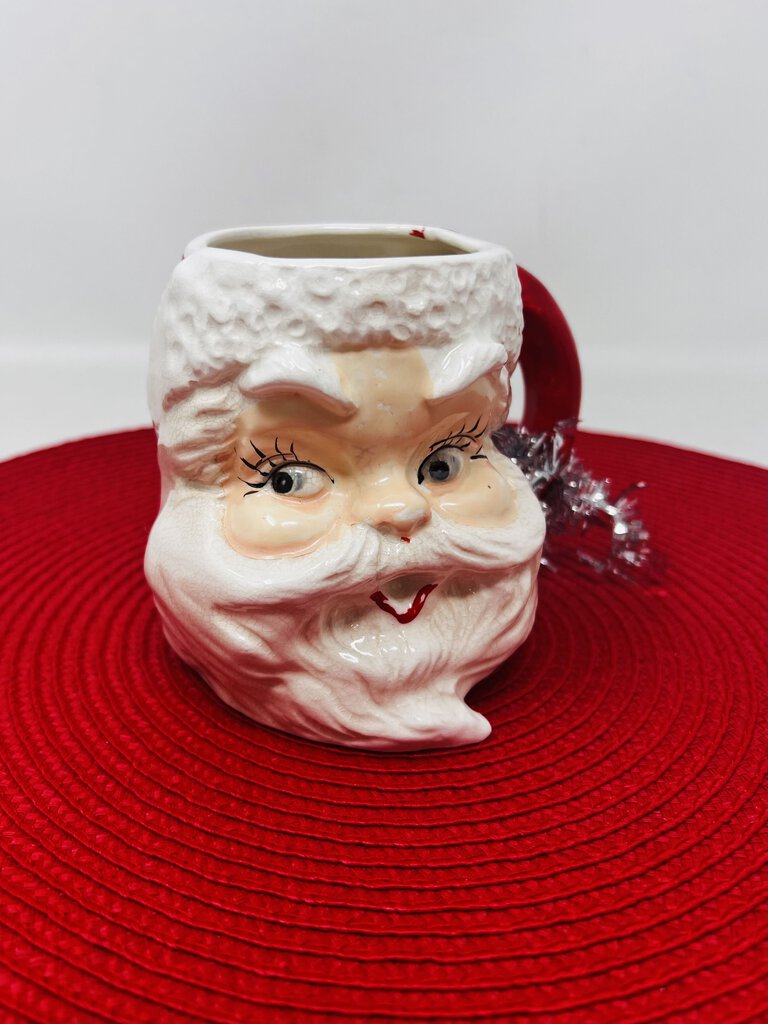 Vintage Japan Santa Mug