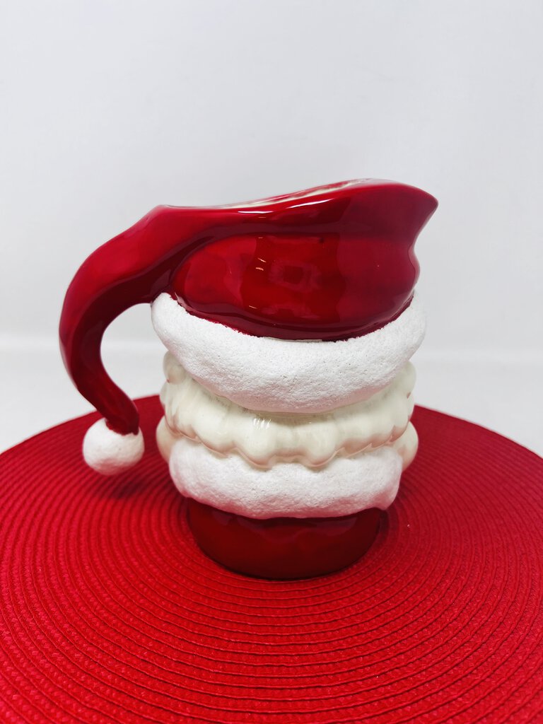 Vintage Winking Santa Pitcher