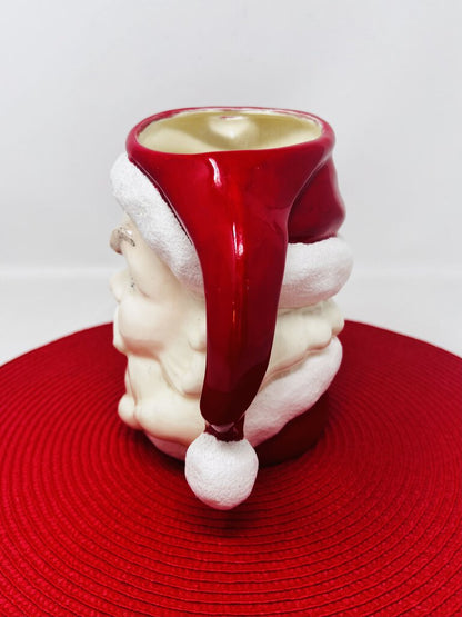 Vintage Winking Santa Pitcher