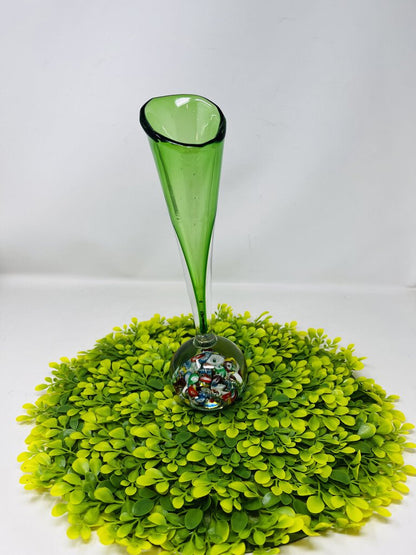 Murano Millefiori Ball Vase