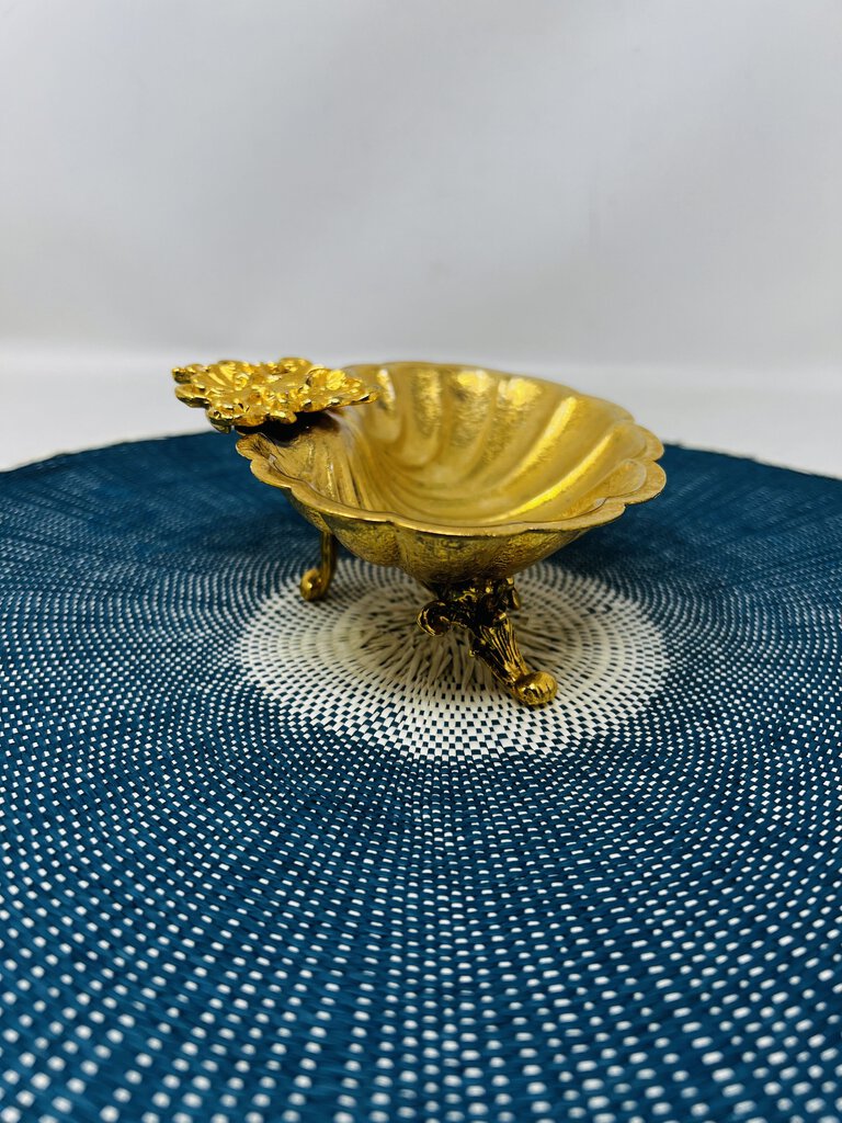 Gold Footed Soap Dish