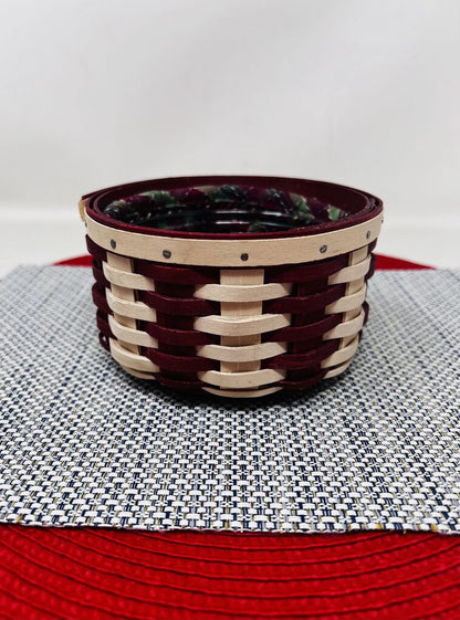 Longaberger Peppermint Basket