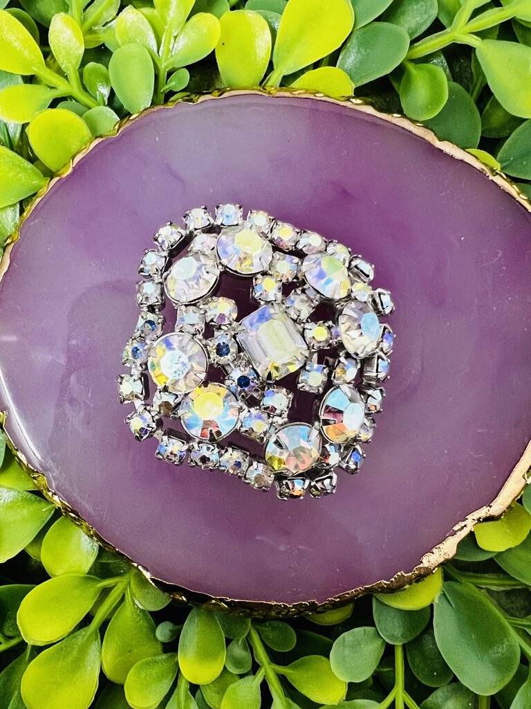 Aurora Rhinestone Brooch