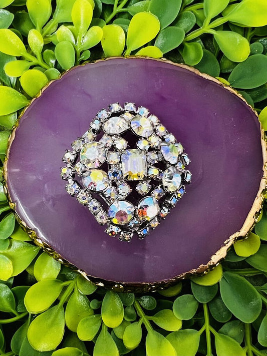 Aurora Rhinestone Brooch