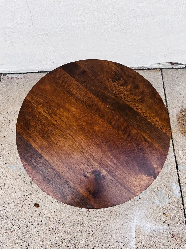 Adjustable Round Side Table