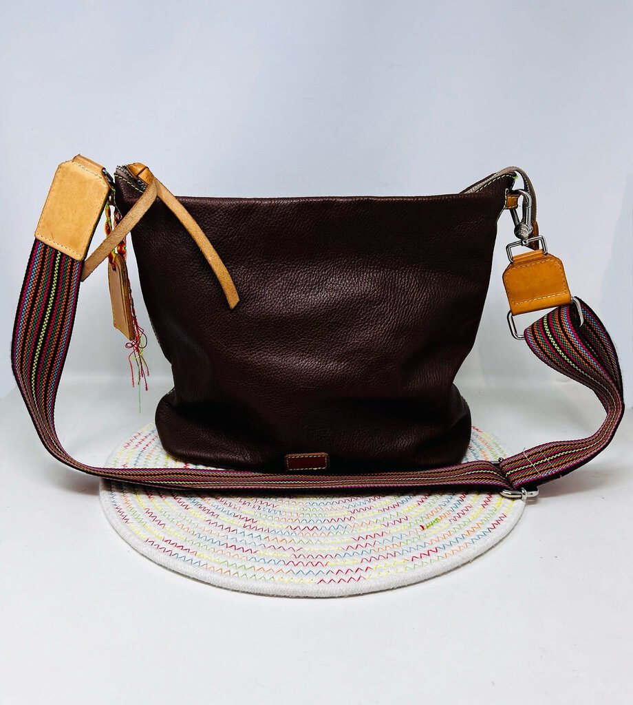 Leather Viva Consuela Brown Purse