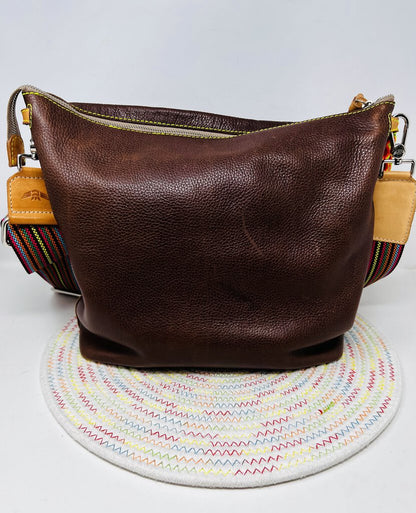 Leather Viva Consuela Brown Purse