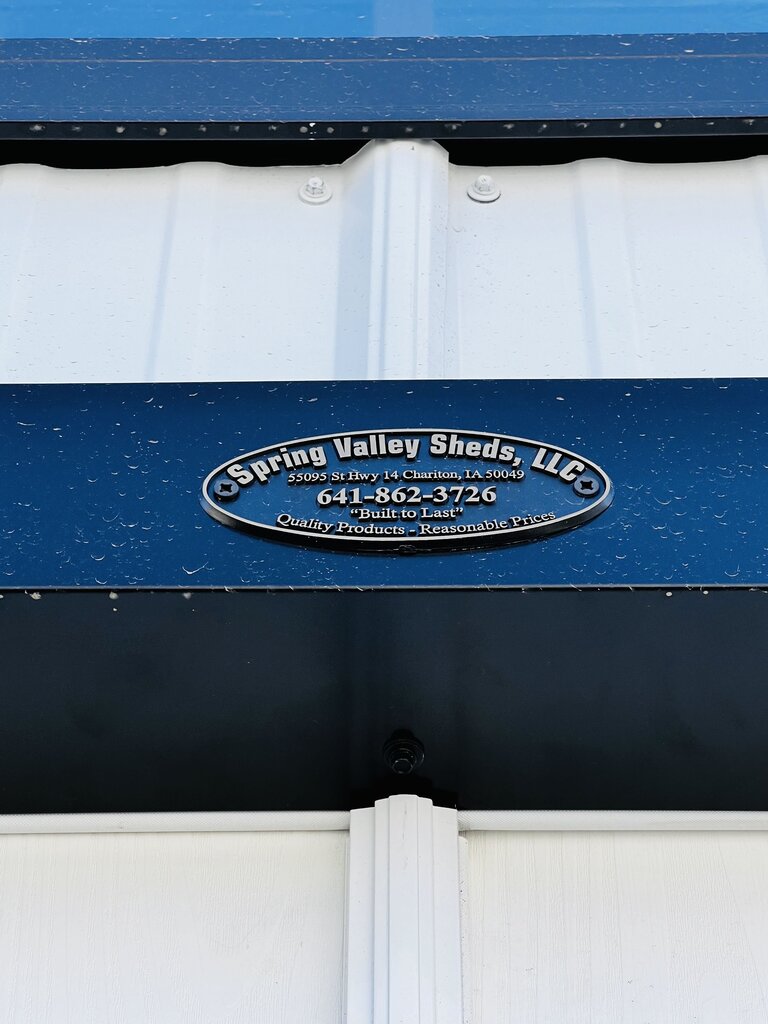 Lean-To Spring Valley Shed