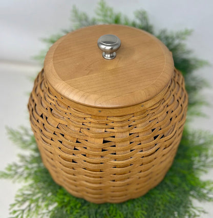 Longaberger Cookie Jar Basket
