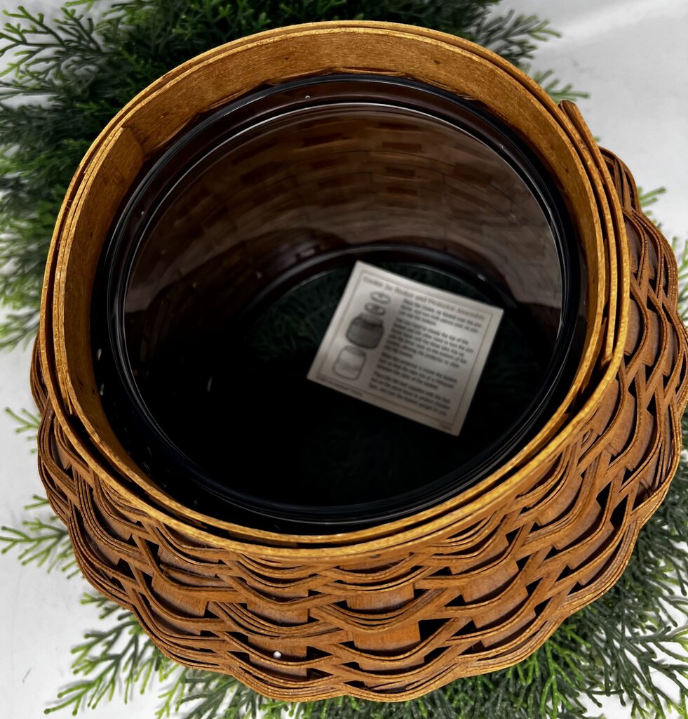 Longaberger Cookie Jar Basket