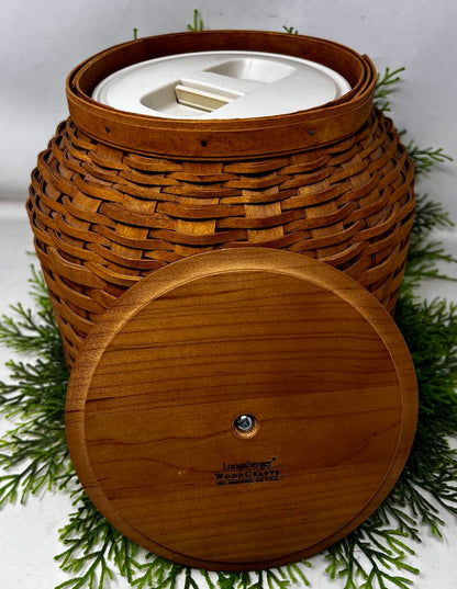 Longaberger Cookie Jar Basket