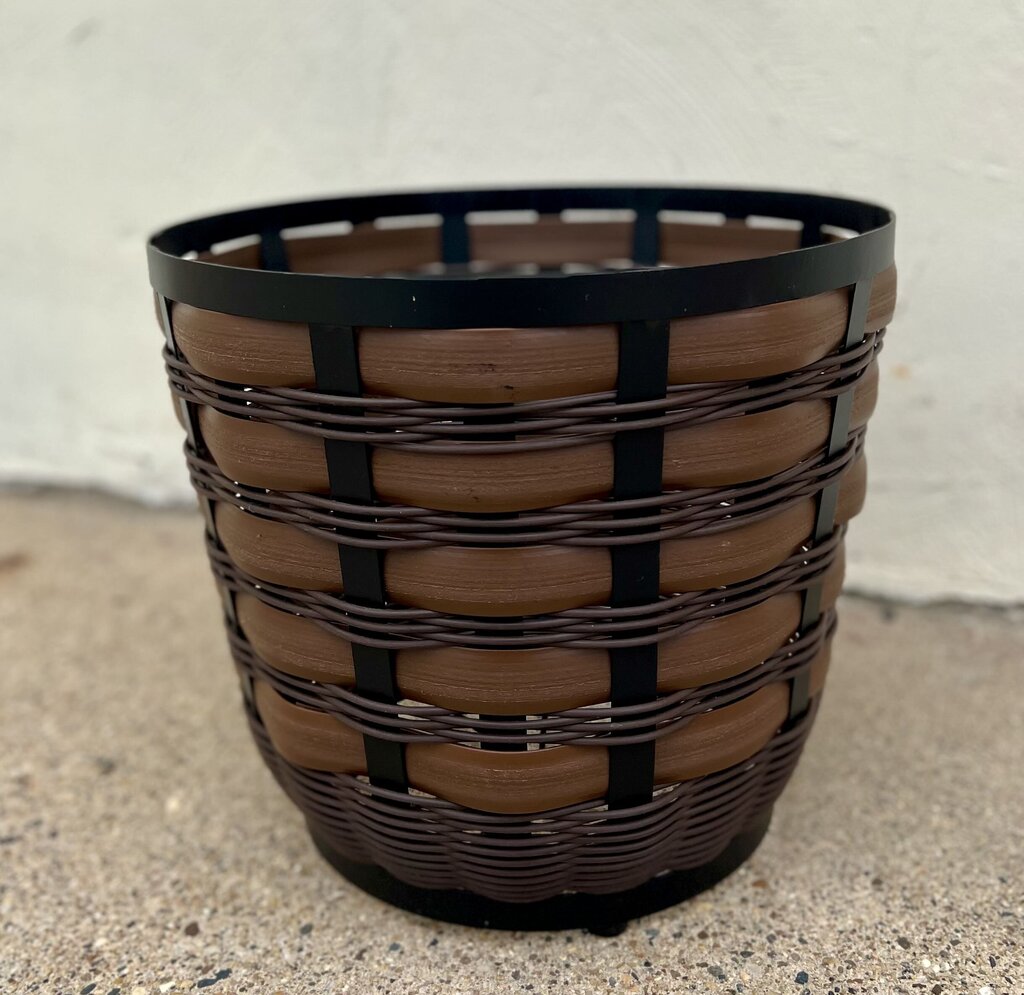 The Veranda Chocolate Planter Basket (Large)