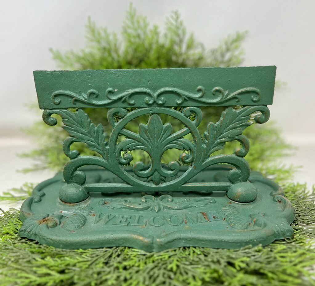 Welcome Iron Boot Scraper