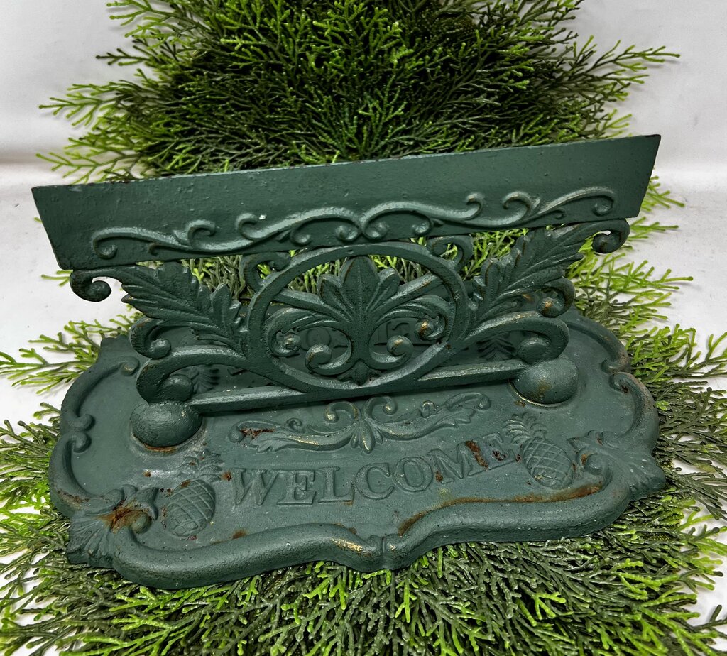 Welcome Iron Boot Scraper