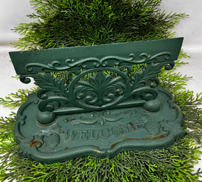 Welcome Iron Boot Scraper