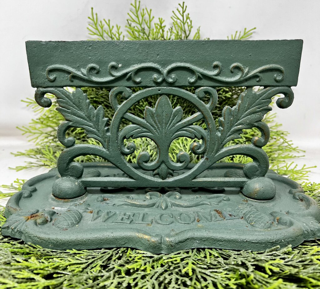 Welcome Iron Boot Scraper