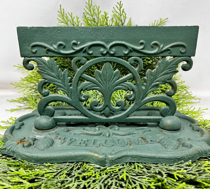 Welcome Iron Boot Scraper