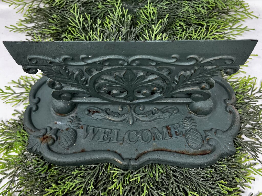 Welcome Iron Boot Scraper