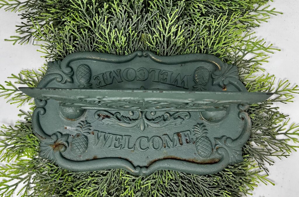 Welcome Iron Boot Scraper