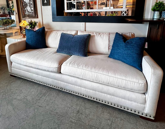 Vangaurd Designer Sofa with Duck Feathered Cushions
