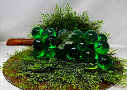 Midcentury Lucite Grapes