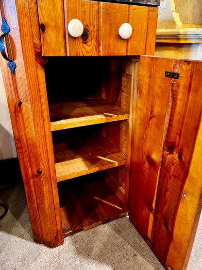 Marble Top Custom Cabinet