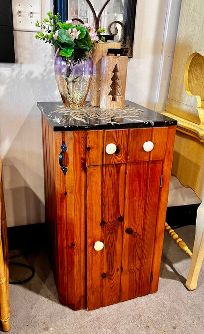 Marble Top Custom Cabinet