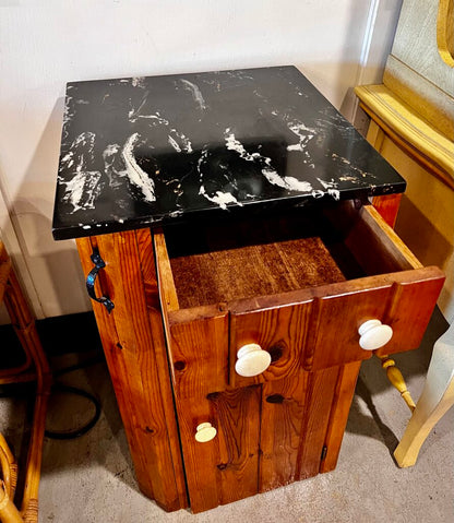 Marble Top Custom Cabinet