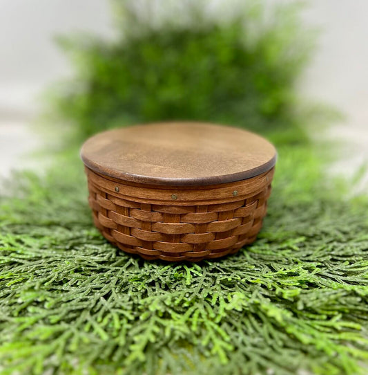 Small Circular Longaberger Basket