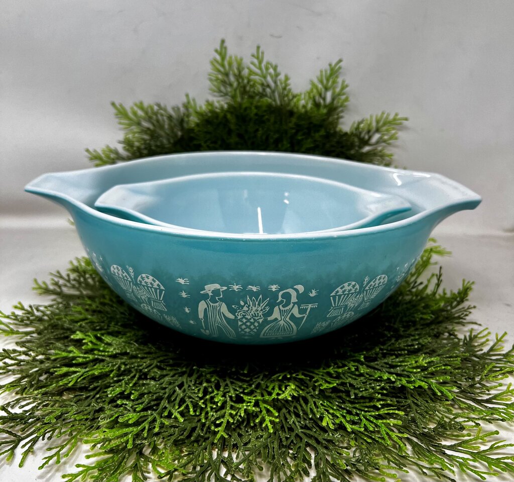 Pyrex Butterprint Cinderella Bowl Set