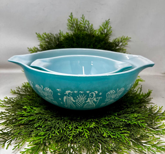 Pyrex Butterprint Cinderella Bowl Set