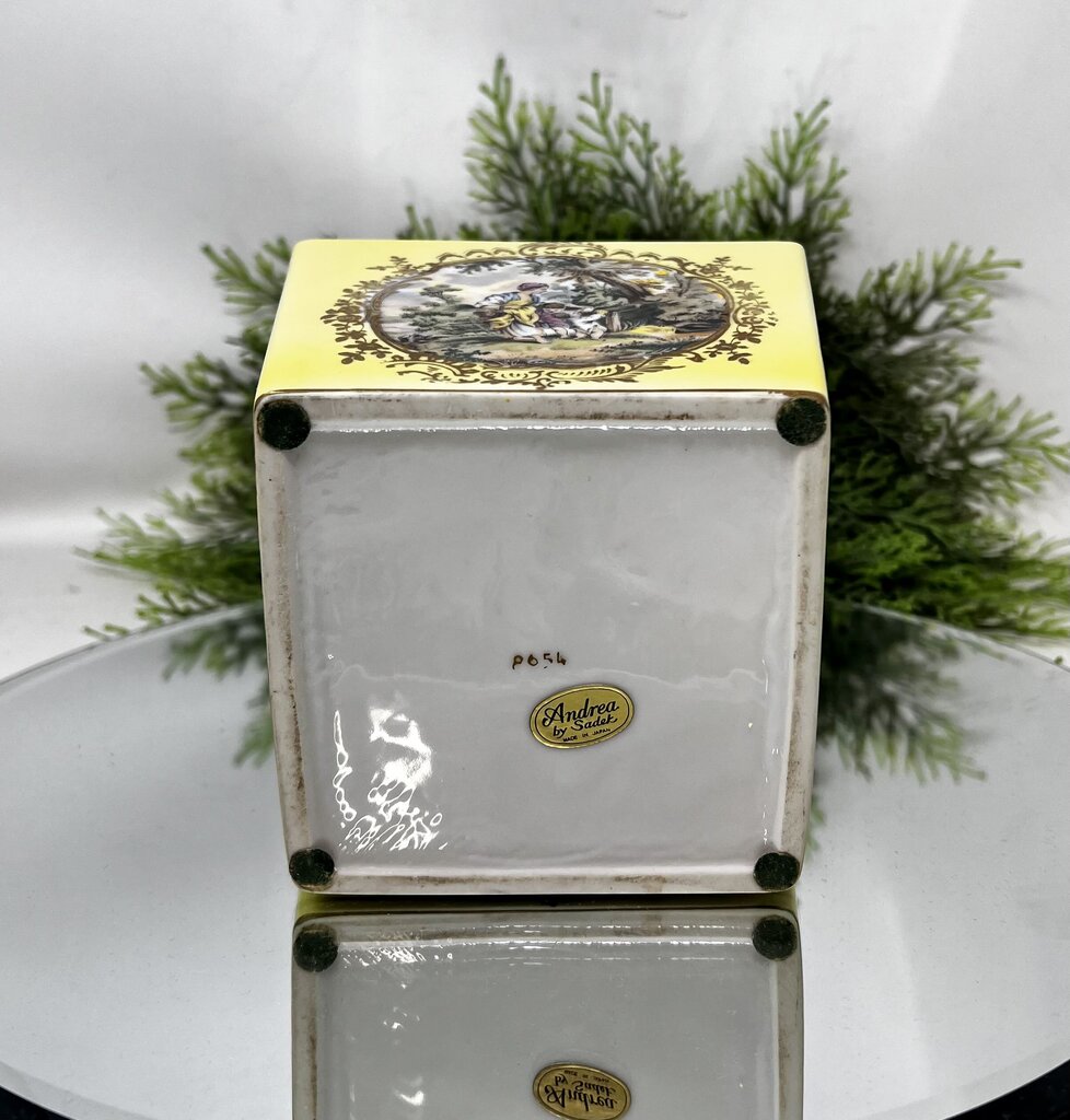 Andrea Sadek Couple Flower Planter With Frog