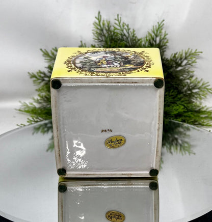 Andrea Sadek Couple Flower Planter With Frog