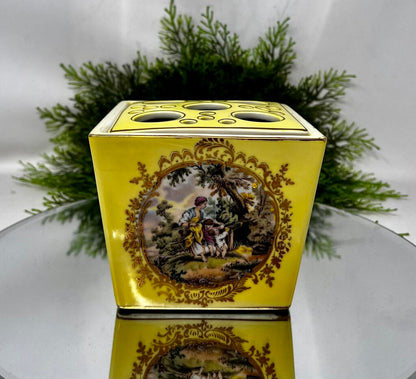 Andrea Sadek Couple Flower Planter With Frog