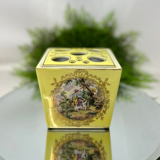 Andrea Sadek Couple Flower Planter With Frog