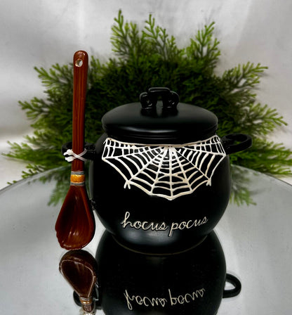 Rae Dunn Hocus Pocus Cauldron Jar