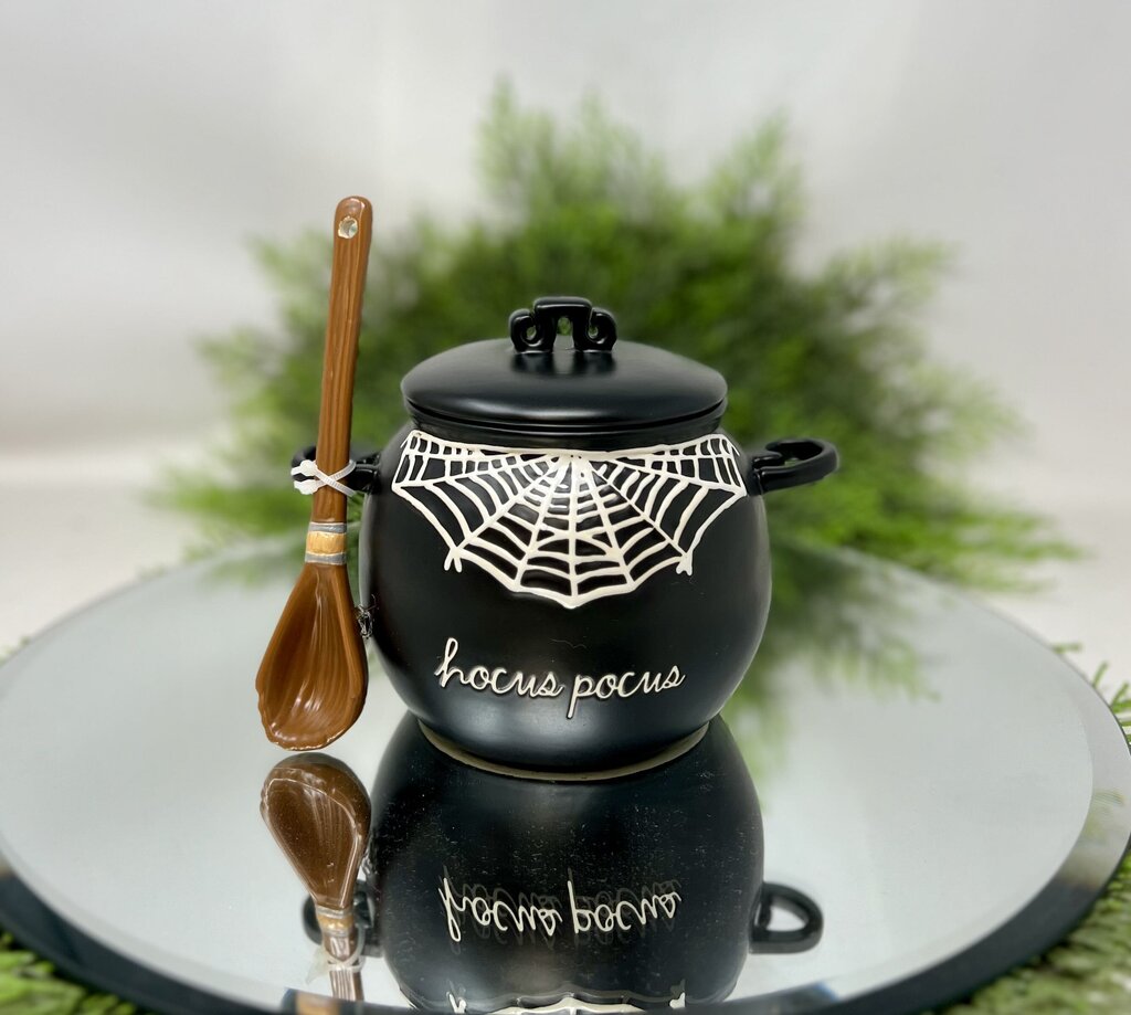 Rae Dunn Hocus Pocus Cauldron Jar