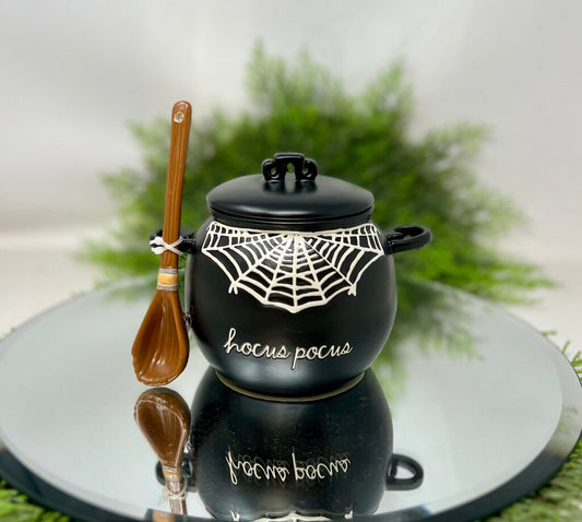 Rae Dunn Hocus Pocus Cauldron Jar