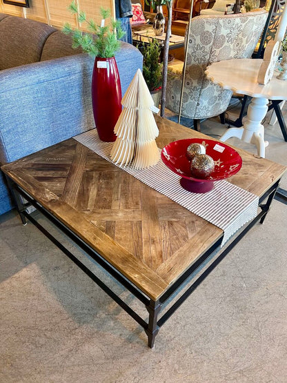 Pottery Barn Wood/Iron Table